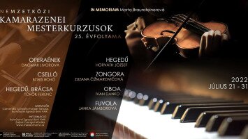 25. ročník Medzinárodných majstrovských interpretačných kurzov komornej hudby