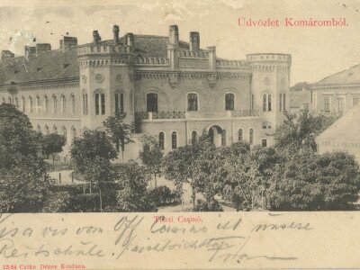 A Tiszti Pavilon az 1900-as évek elején