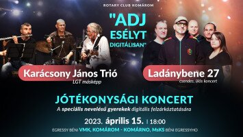 Karácsony János, Ladánybene 27 - jótékonysági koncert