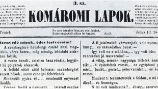 Komáromi Lapok - indult 1849. július 11-én