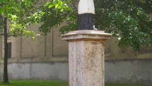 Sandstone statue of St. John Nepomuk