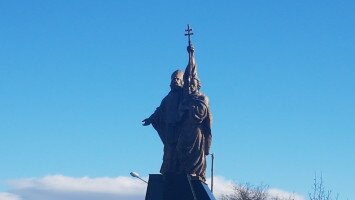 Statue of Cyril and Metod