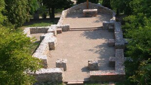 The ruins of the St. Michael´s church 