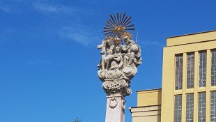 The statue of Holy Trinity